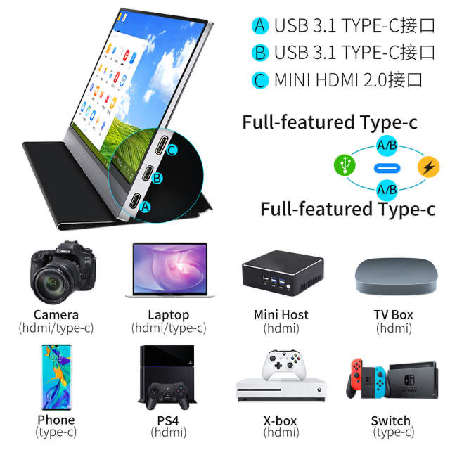 15Écran LCD industriel de 6 pouces TFT LCD avec écran tactile capacitif 1920*RGB*1080 1
