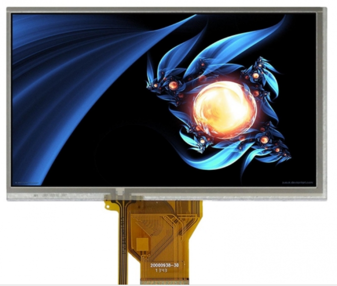 LCD Mall 7 pouces IPS TFT LCD avec panneau CTP 1024 * 600 425cd/M2 Interface MIPI 30PIN 0