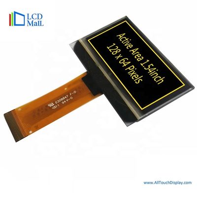 acheter 1Module d'écran OLED jaune de.54 pouces Module d'affichage TFT 128x64 online manufacture