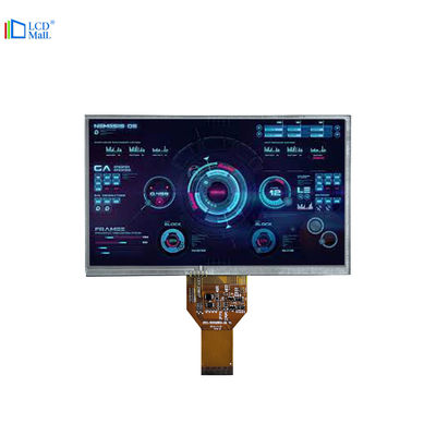 acheter 800*480 Résolution 7 pouces 50 broches Affichage LCD 280nits Type de prise FPC online manufacture