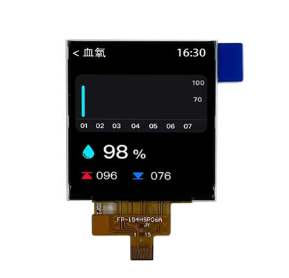 acheter 1.54 pouces 240*240 SPI Carré TFT LCD Affichage lumineux 400cd/M2 online manufacture
