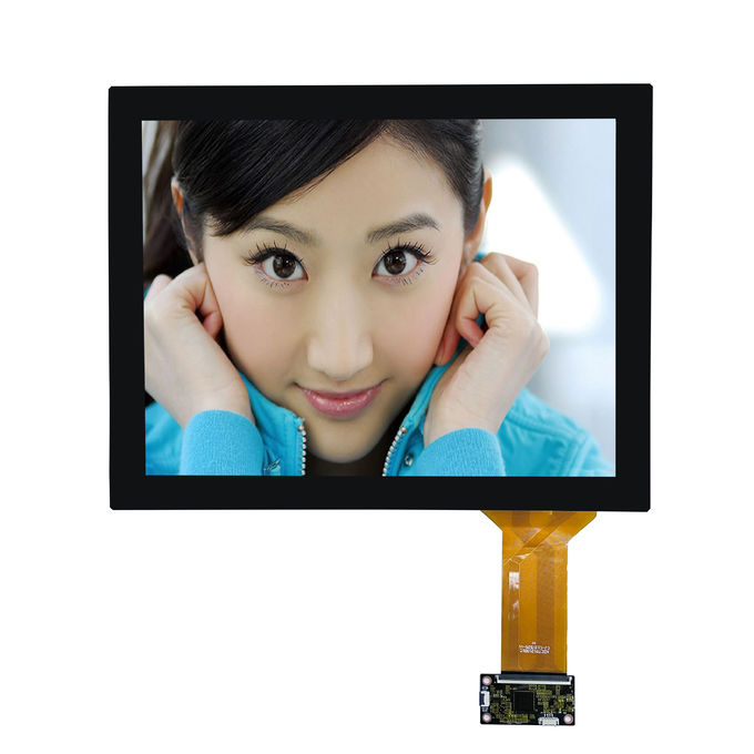 Interfaces LVDS LCD TFT 12,1 pouces avec CTP 1024 X RGB X 768 1