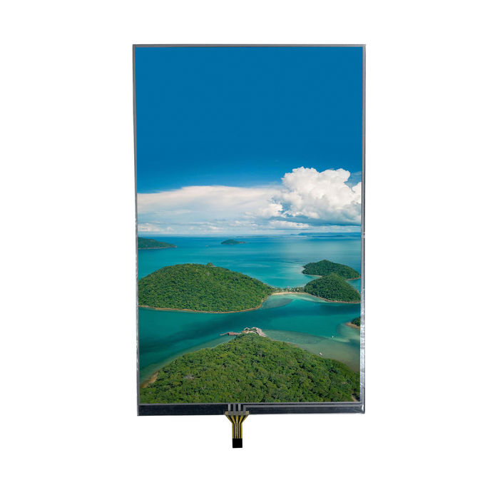8.0 pouces Transmissive avec 390nits de luminosité le panneau tactile tft module LCD pour la performance dans des environnements difficiles 0