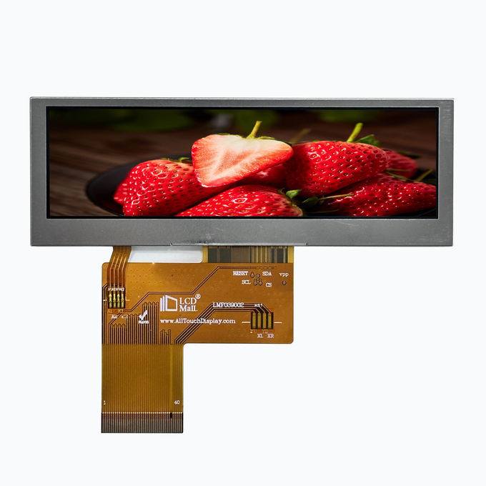 Panel tactile personnalisé de 3,9 pouces Module LCD TFT à 40 broches avec connecteur FPC RVB Affichage LCD IPS 1