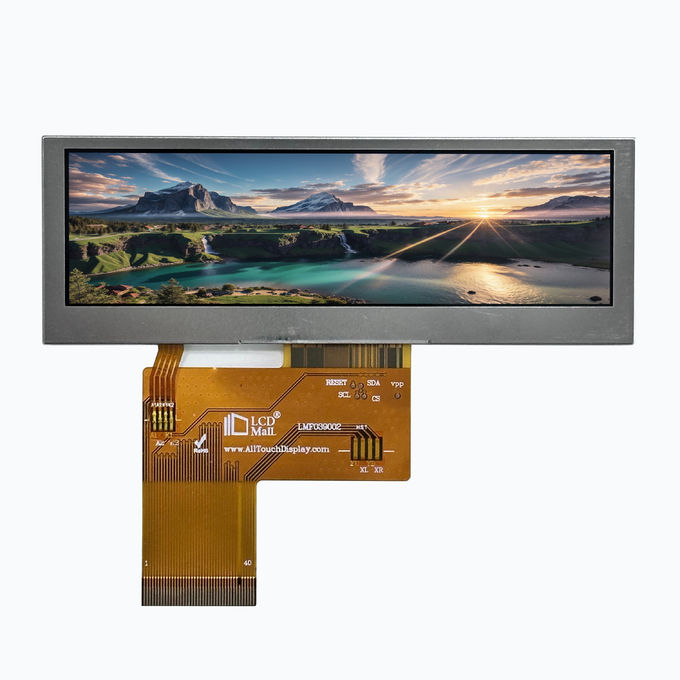Panel tactile personnalisé de 3,9 pouces Module LCD TFT à 40 broches avec connecteur FPC RVB Affichage LCD IPS 0